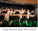 Lange Nacht am Berg Album (2018)